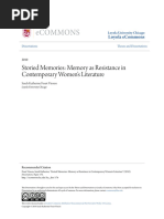 Storied Memories - Memory As Resistance in Contemporary Womens Li