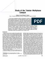 Experimental Study The Tubular Multiphase Catalyst: For Rous