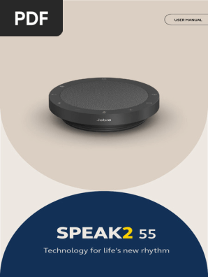 Jabra SPEAK2 55（取説・箱無し） Jabra Speak2 55 User Manual en English RevB | PDF | Technology
