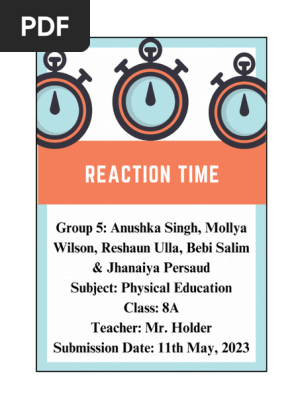 P.E Assignment_ Reaction Time
