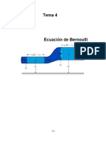 Tema 4 Ecuación de Bernoulli Ok