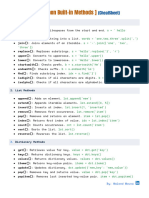 Important Python Built-In Methods