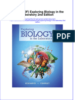 Instant Download Ebook PDF Exploring Biology in The Laboratory 2nd Edition PDF Scribd