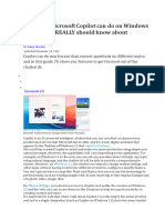Microsoft Copilot Prompt Guide | PDF | Microsoft Excel | Computing