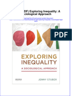 Instant Download Ebook PDF Exploring Inequality A Sociological Approach PDF Scribd