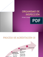 Organismo de Inspección Informe Primer Trimestre.