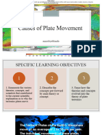 Causes of Plate Movement 1