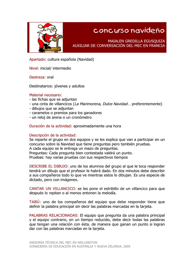 Concurso Navideño para Jóvenes y Adultos | PDF | Navidad | Nochebuena