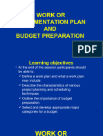 07 Workplan and Budget