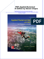 Instant Download Ebook PDF Applied Numerical Methods 4th Edition by Steven Chapra PDF Scribd