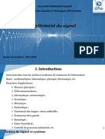 Chapitre 1 - Traitement Du Signal 2022-2023