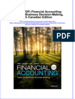 Instant Download Ebook PDF Financial Accounting Tools For Business Decision Making 7th Canadian Edition PDF Scribd