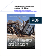 Full Download Ebook Ebook PDF Natural Hazards and Disasters 5th Edition PDF