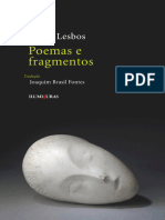 Poemas e Fragmentos Safo de Lesbos