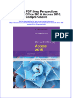 Full Download Ebook Ebook PDF New Perspectives Microsoft Office 365 Access 2016 Comprehensive PDF