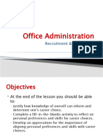 Office Administration Presentation