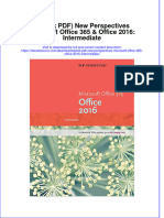 Full Download Ebook Ebook PDF New Perspectives Microsoft Office 365 Office 2016 Intermediate PDF