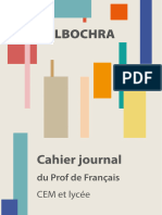 Cahier Journal CEM Et Lycee 3