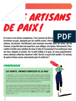 Poster Tous Artisans de Paix Version 6 Pages Imprimables