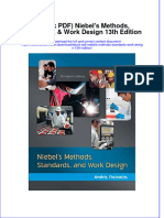 Full Download Ebook Ebook PDF Niebels Methods Standards Work Design 13th Edition PDF