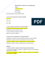 1ero A - Cuestionario de Física Aplicada A Los Procesos