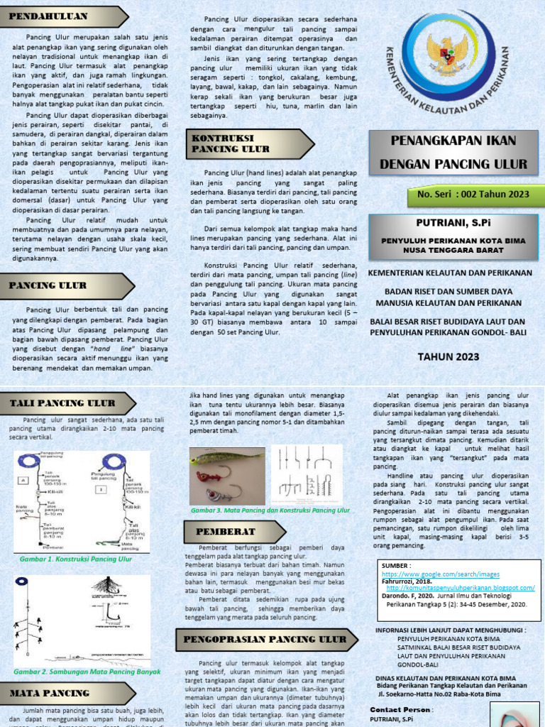 Penangkapan Ikan Dengan Pancing Ulur | PDF