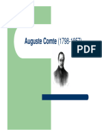 August Comte Complemento Tema 1