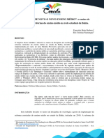 NADA TEM DE NOVO O NOVO ENSINO MÉDIO o Ensino de Sociologia Na Reforma Do Ensino Médio Na Rede Estadual Da Bahia DCRB 3