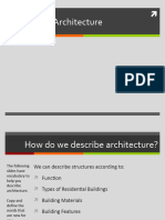 4.2 Describing Architecture