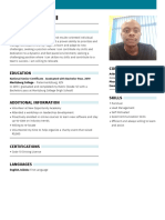 Aphile Dlamini Curriculum Vitae