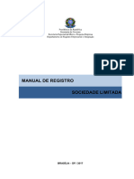 MANUAL DE REGISTRO SOCIEDADE LIMITADA