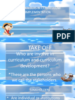 Stakeholders in Curriculum Implementation.1700059082489