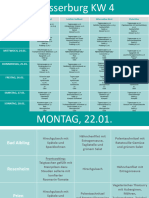 Änderungen Bleiben Der Küche Vorbehalten: MONTAG, 22.01