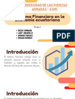 El Sistema Financiero en La Economia Ecuatoriana