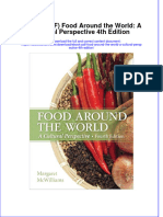 Instant Download Ebook PDF Food Around The World A Cultural Perspective 4th Edition PDF Scribd