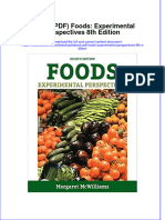 Instant Download Ebook PDF Foods Experimental Perspectives 8th Edition PDF Scribd