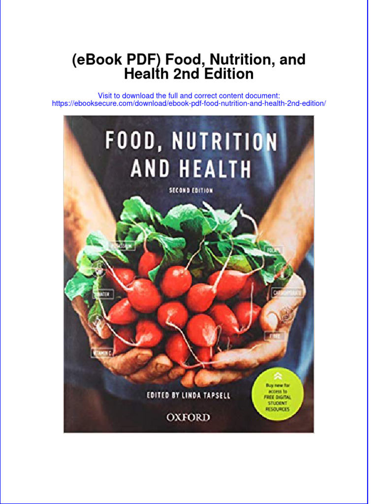 Nutrition Book Pdf Free