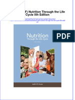Full Download Ebook Ebook PDF Nutrition Through The Life Cycle 5th Edition PDF