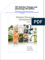 Full Download Ebook Ebook PDF Nutrition Therapy and Pathophysiology 4th Edition PDF