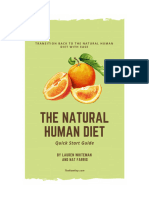 The Natural Human Diet Recipe Book and Quick Start Guide