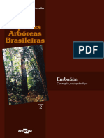 Especies Arboreas Brasileiras Vol 2 Embauba