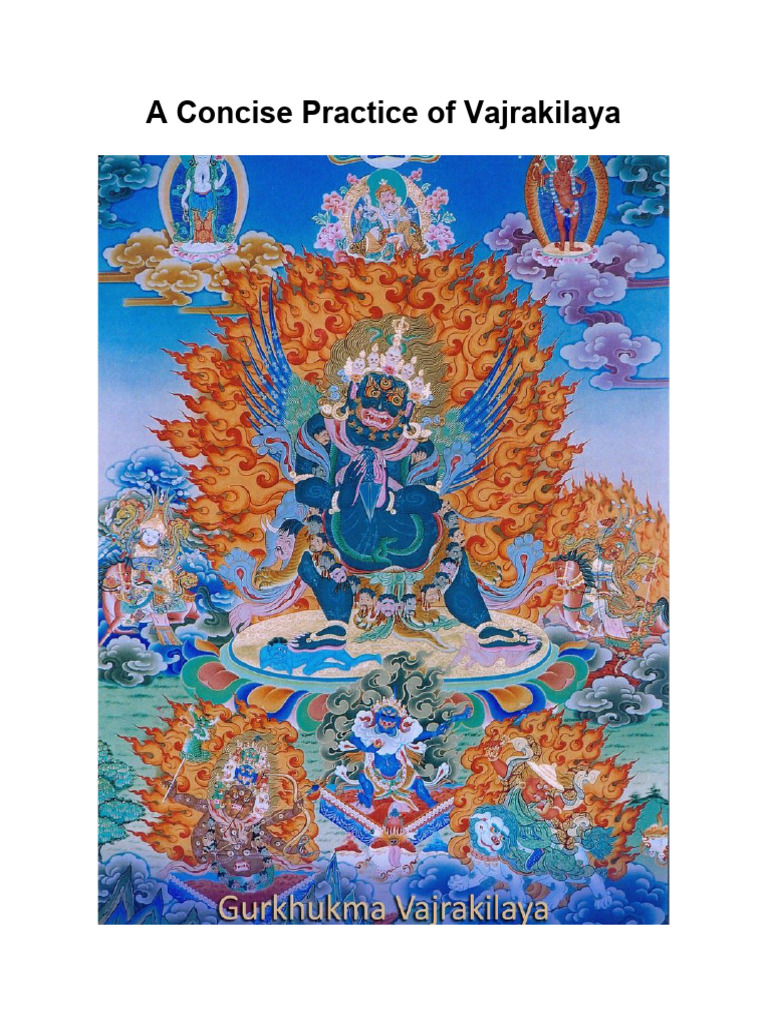 A Concise Practice of Vajrakilaya | PDF | Philosophy