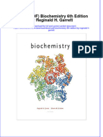 Instant Download Ebook PDF Biochemistry 6th Edition by Reginald H Garrett PDF Scribd