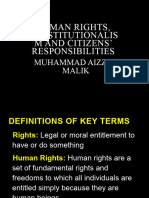 Human Rights, Constitutionalism and Citizens' Responsibilities 2