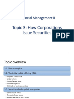 Topic 3 How Corporations Issue Securitues - 2023 - 24 - Alumn
