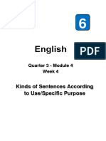 Quarter 3-Module 4 - English 6