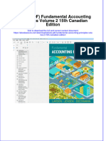 Instant Download Ebook PDF Fundamental Accounting Principles Volume 2 15th Canadian Edition PDF Scribd