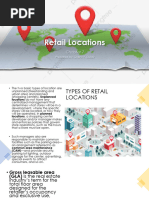 Retail Locations: Prepared By: Cheryl Y. Dulay