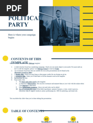 Political Party Campaign XL by Slidesgo