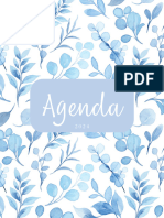 Agenda Paleta Azul